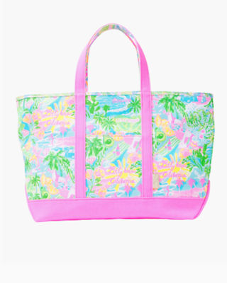 lilly pulitzer beach tote