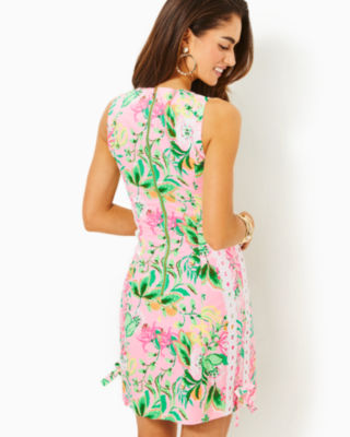 Mila Stretch Shift Dress, Multi Via Amore Spritzer, large image undefined