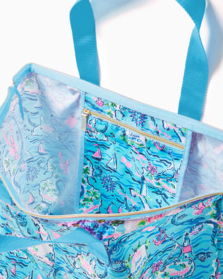 Lilly pulitzer getaway packable tote sale