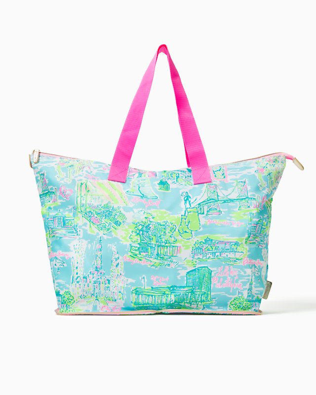Getaway Packable Tote, Multi Lilly Loves Philly, large - Lilly Pulitzer
