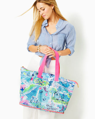 Lilly pulitzer packable online tote