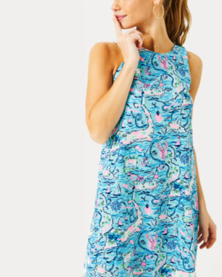 Lilly Pulitzer Kristen Swing Dress In Blue