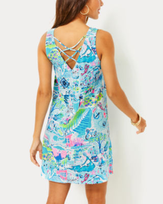 Lilly Pulitzer Kristen Swing Dress In Blue