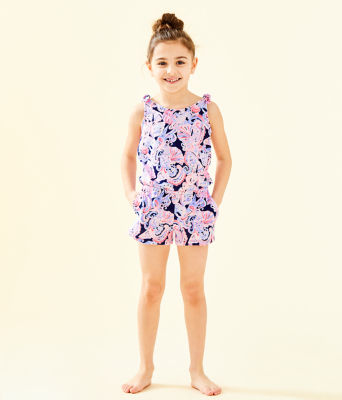 Girls Cady Romper, , large  - Lilly Pulitzer