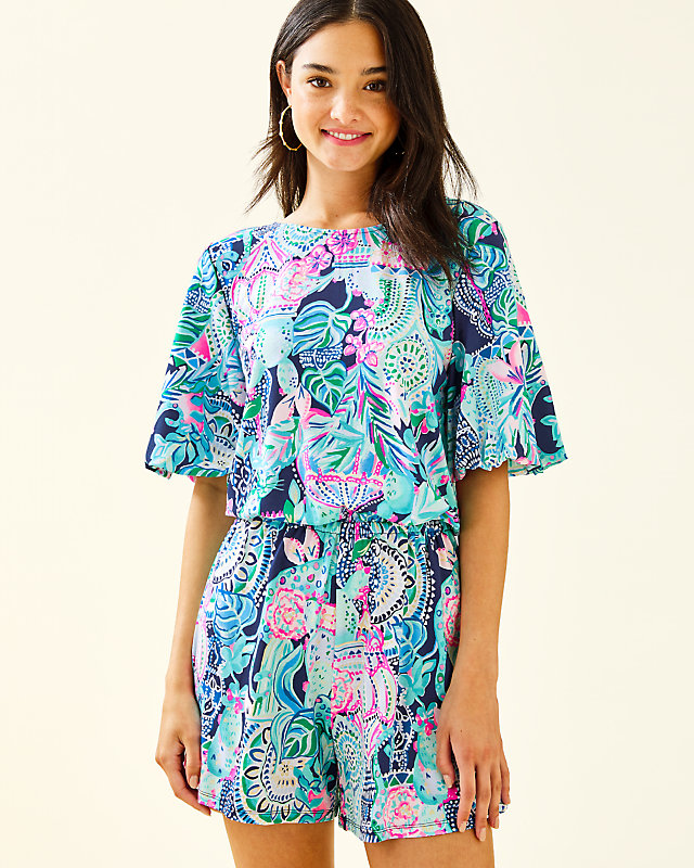 Britton Romper, , large - Lilly Pulitzer