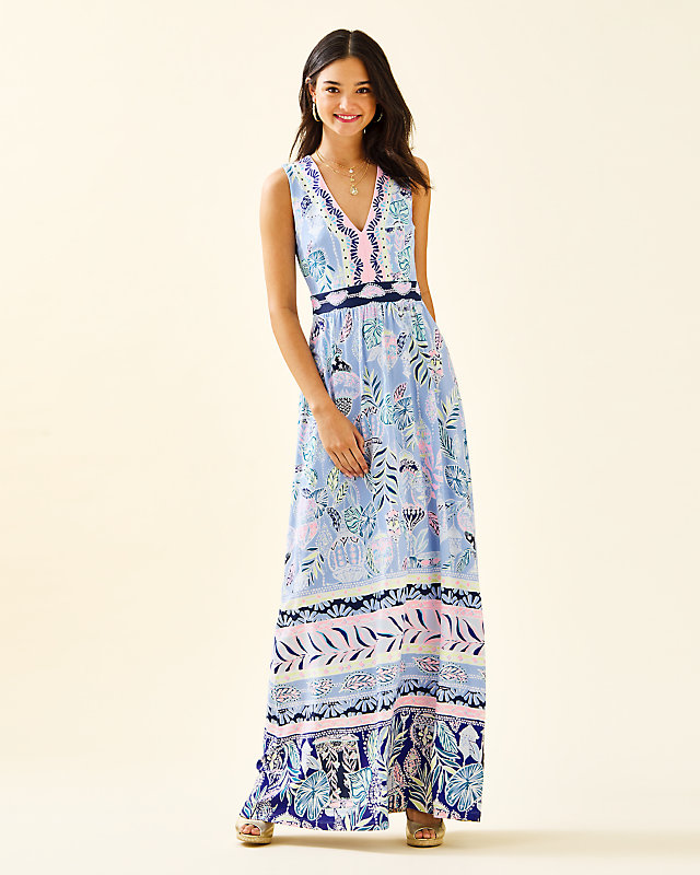 McKinley Maxi Dress, , large - Lilly Pulitzer