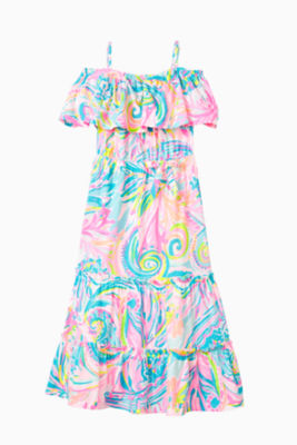 lilly pulitzer off shoulder dress