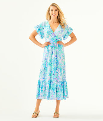 lilly pulitzer kimono dress