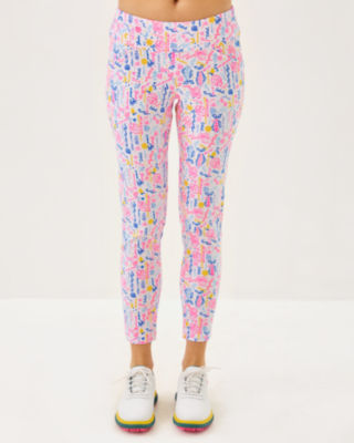UPF 50+ Luxletic 28" Corso Pant, Multi Summer Serenade Golf, large image 2