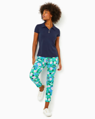 Lilly Pulitzer, Pants & Jumpsuits, Lilly Pulitzer A Jungle In Here  Luxletic Weekender Cropped Leggings Upf5 Xs