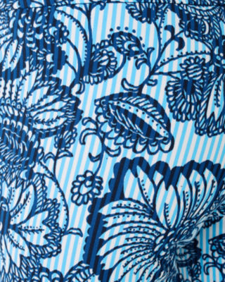 UPF 50+ Luxletic 28" Corso Pant, Starlight Navy Proud As A Peacock Stripe Golf, large image 4