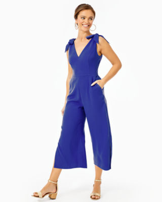 lilly pulitzer blue jumpsuit