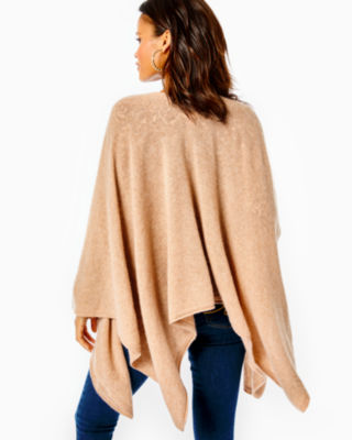 Terri Cashmere Wrap, Heathered Tiki Hut, large image 2 - Lilly Pulitzer