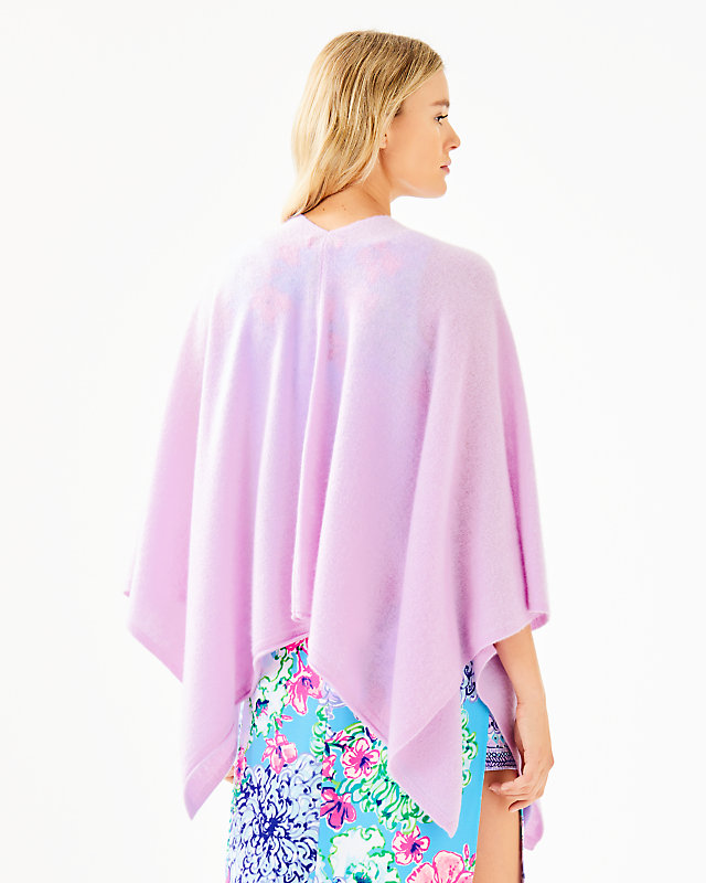 Terri Cashmere Wrap, Lilac Freesia, large image null - Lilly Pulitzer