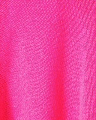 Terri Cashmere Wrap, Pink Palms, large image 6 - Lilly Pulitzer