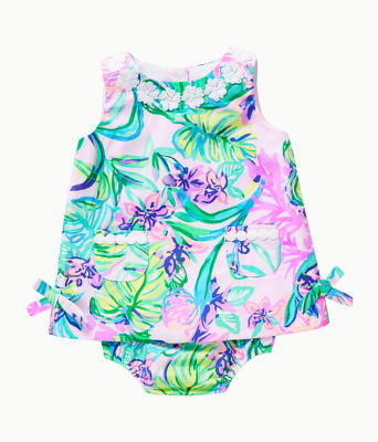 Lilly Pulitzer Infant Lilly Shift Dress In Amethyst Tint Mermaid In The ...