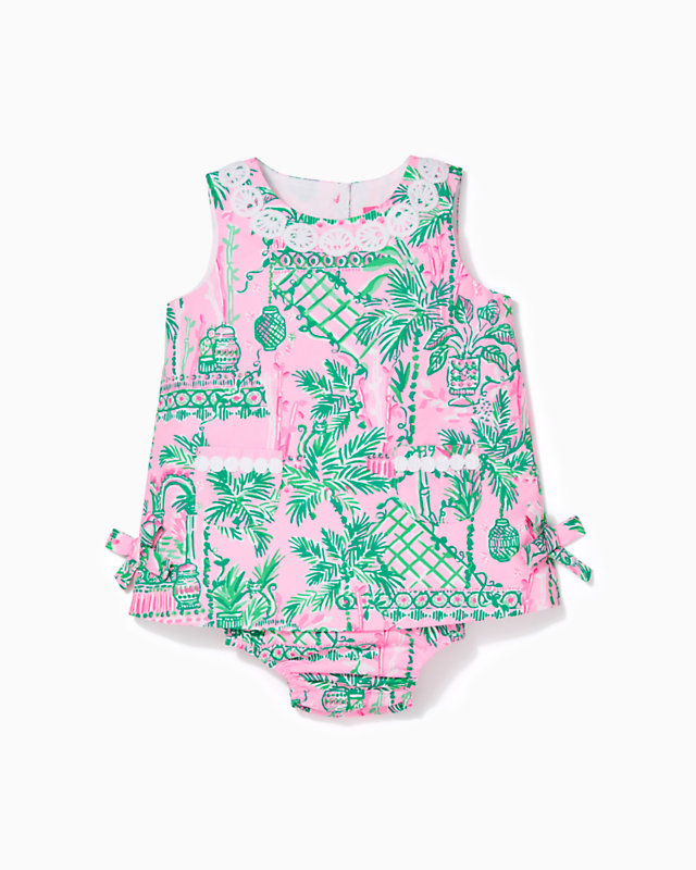 Baby Lilly Infant Shift Dress, Mandevilla Baby Always Worth It, large - Lilly Pulitzer