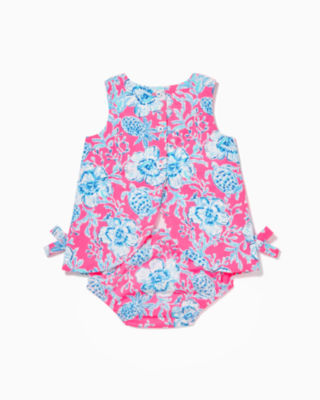 Baby Lilly Infant Shift Dress, Roxie Pink Wave N Sea, large image null - Lilly Pulitzer