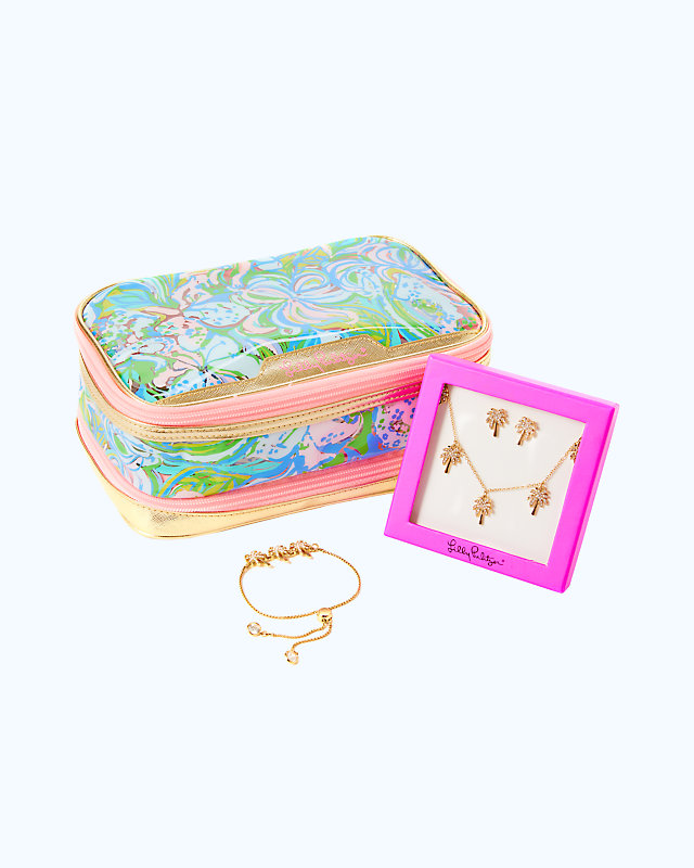 Chic Travel Jewelry Gift Box Set, , large - Lilly Pulitzer