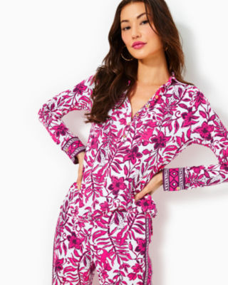 UPF 50+ Lianne Top, , large  - Lilly Pulitzer