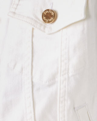 Seaspray Denim Jacket, Resort White, large image 4