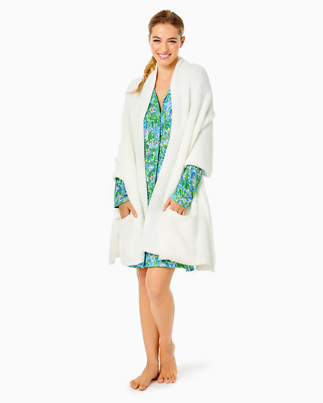 Teddy Wrap, Coconut, large - Lilly Pulitzer