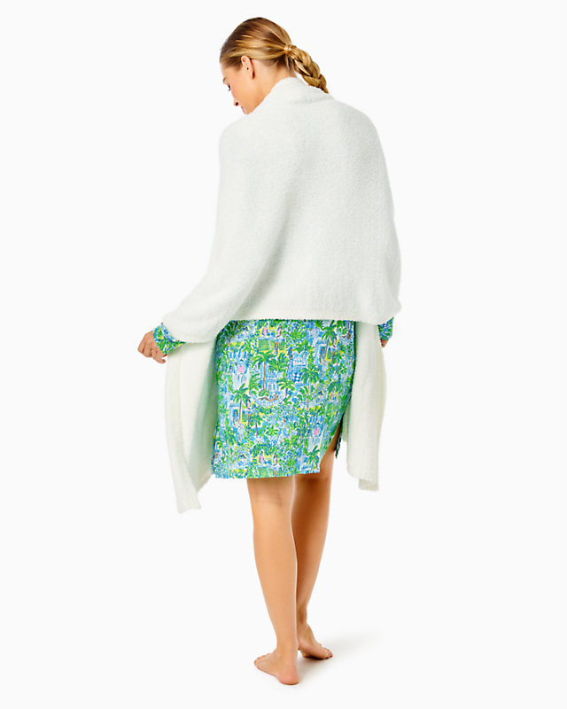 Teddy Wrap, Coconut, large image null - Lilly Pulitzer