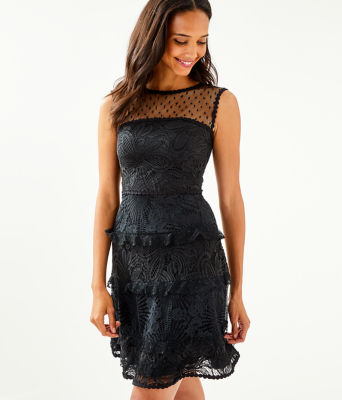 Kasee Lace Dress, , large  - Lilly Pulitzer