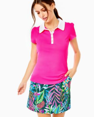 Lilly Pulitzer Upf 50+ Luxletic Monica Skort In Multi Sunshine Jungle Golf