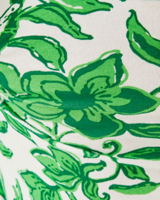 Girls Mini Sammy Pajama Set, Fiddle Leaf Green Lil Escape Plan Pjs, large image 3