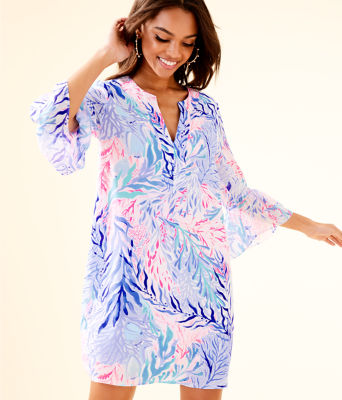 lilly pulitzer elenora silk dress