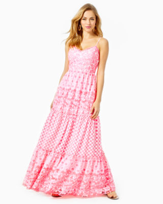 pink southern belle dress