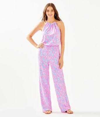 lilly pulitzer black jumpsuit