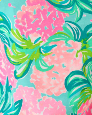 Aleah Top, Blue Ibiza Pineapple Shake, large image 4