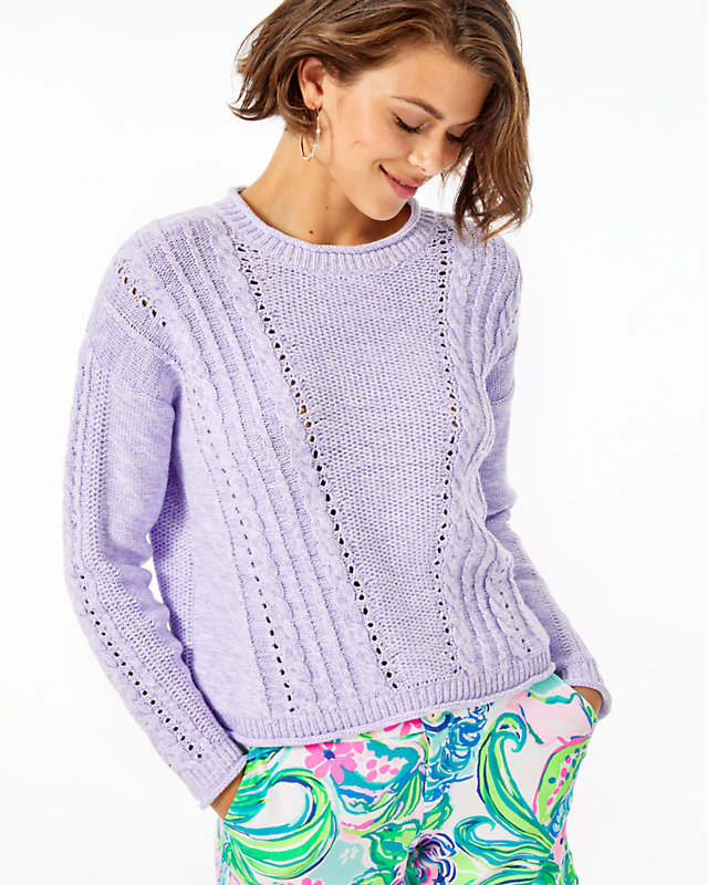 Maxcy Sweater, , large - Lilly Pulitzer