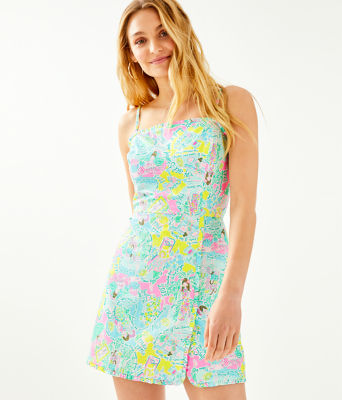 Jesse Ruffle Romper, , large  - Lilly Pulitzer