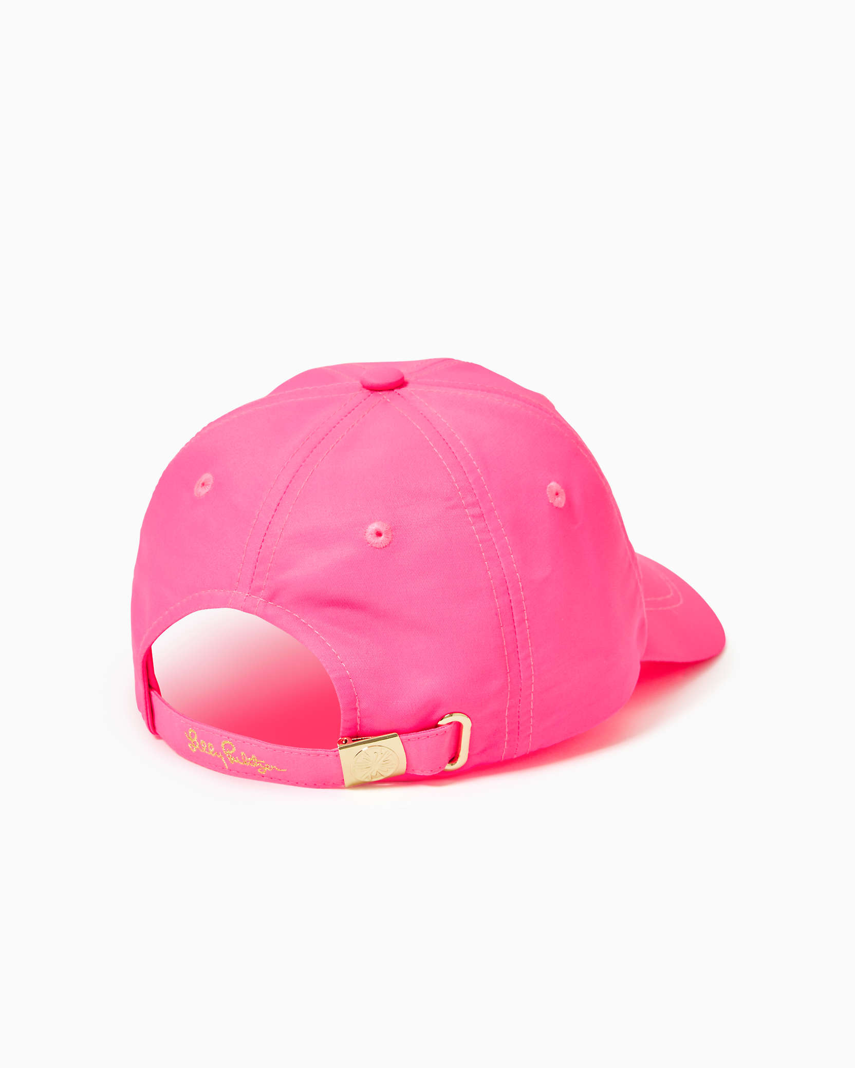 Shop Lilly Pulitzer Solid Run Around Hat In Roxie Pink