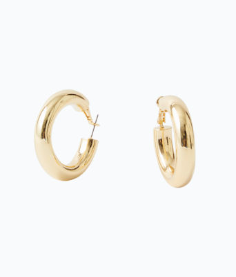 Maralago Hoop Earrings, , large  - Lilly Pulitzer