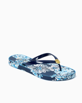 Swing Chain Wedge Flip-Flops