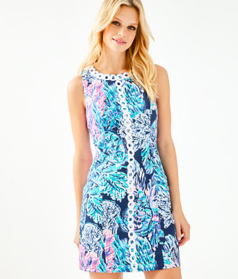 Mila Stretch Shift Dress, , large  - Lilly Pulitzer
