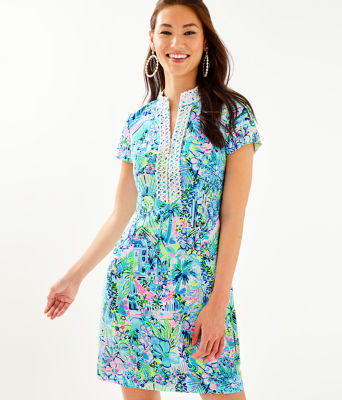 Adrena Stretch Shift Dress, , large  - Lilly Pulitzer
