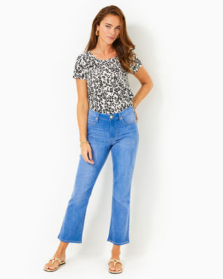 Etta Scoop Neck Top, Coconut Lets Pawty, large image 2