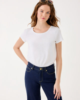Etta Scoop Neck Top