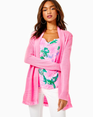 lilly pulitzer fringe cardigan