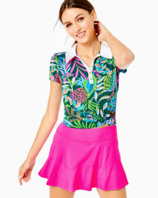 Lilly Pulitzer Upf 50+ Luxletic Corrine Skort In Acai Berry