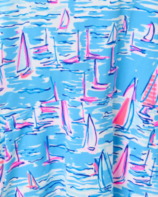 Lilly Pulitzer Upf 50+ Luxletic Corrine Skort In Blue