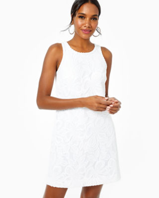 white resort dress