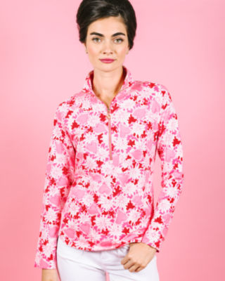 UPF 50+ Skipper Popover, Coconut Dear Heart, large