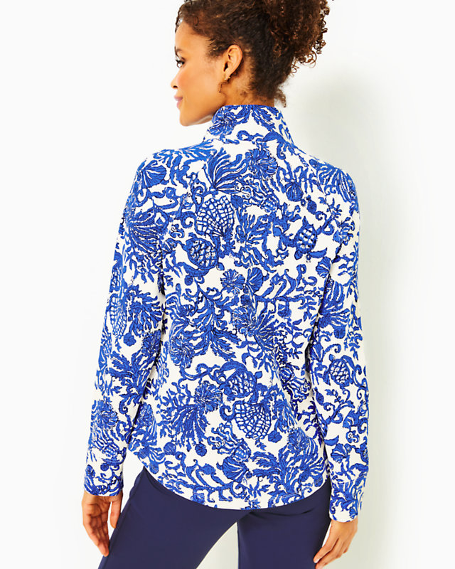 UPF 50+ Skipper Popover, Deeper Coconut Ride With Me, large image null - Lilly Pulitzer