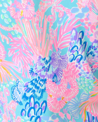 Lilly Pulitzer Upf 50+ Skipper Popover In Animal Print